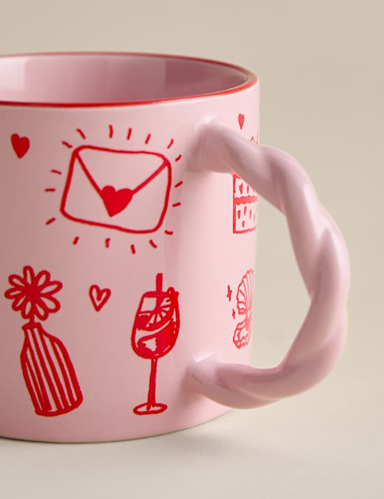 Colour Change Valentine's Mug
