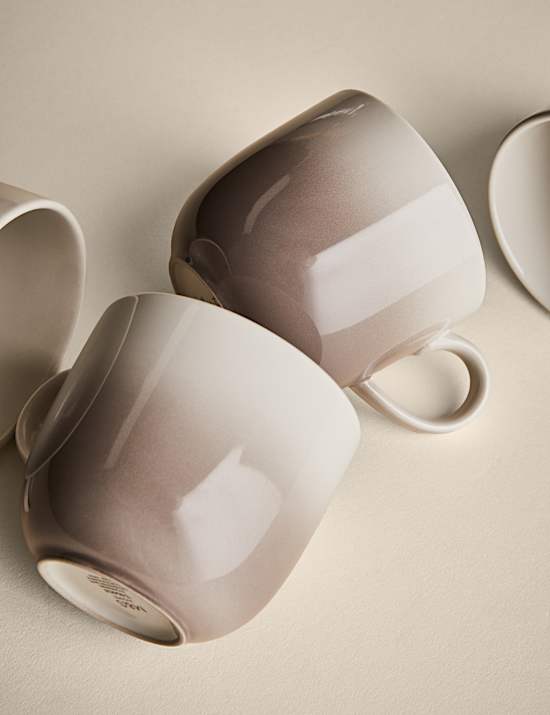 סט 4 ספלי Tribeca בגוני אומברה