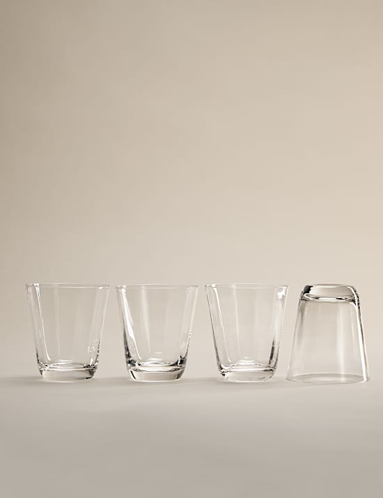 Set of 4 Soda Optic Tumblers