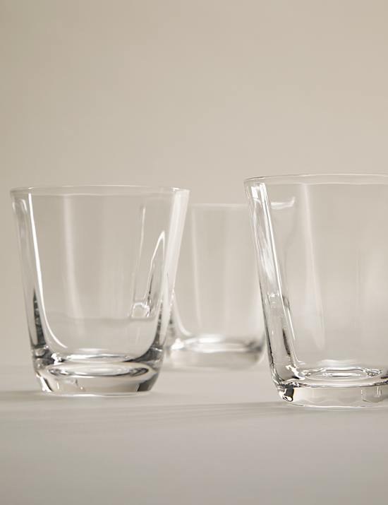 Set of 4 Soda Optic Tumblers