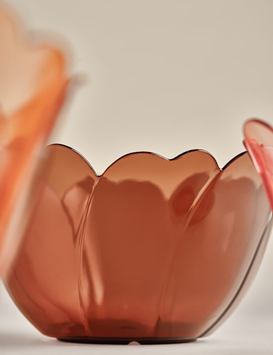 Set of 3 Boho Flower Nibble Bowls