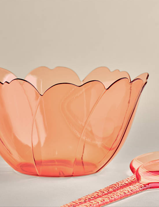 Boho Flower Serving Bowl