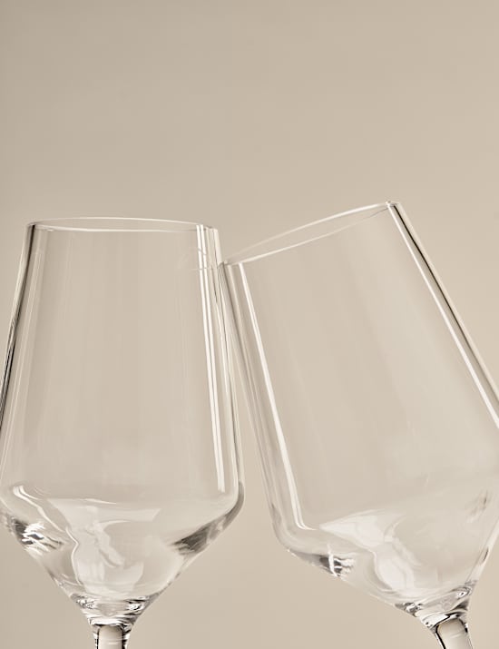 Set of 4 Angular Picnic Wine Glasses