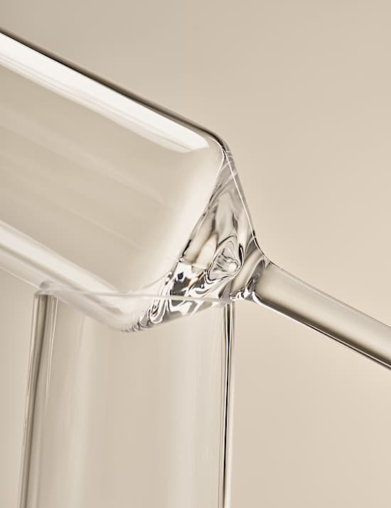 Set of 4 Angular Picnic Champagne Flutes