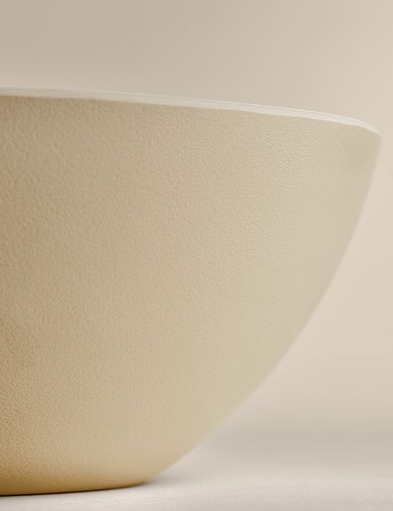 Picknick-Servierschüssel mit reaktiver Glasur