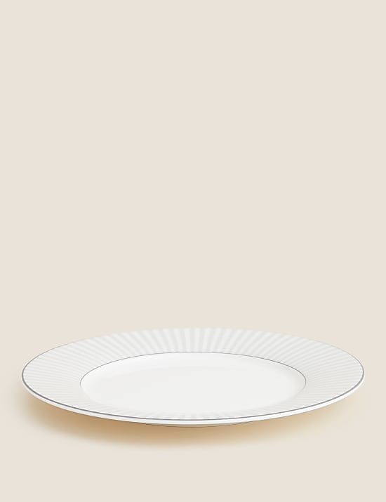 Hampton Stripe Dinner Plate