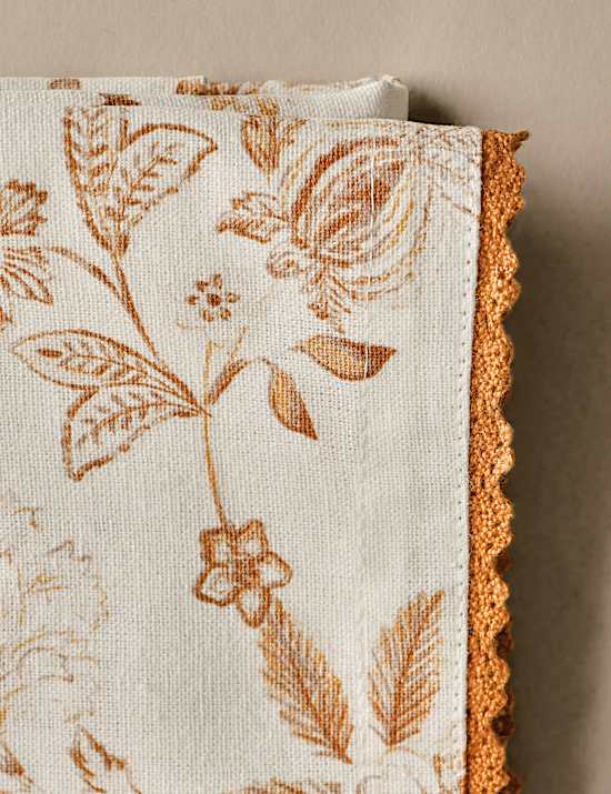 Pure Cotton Chintz Floral Tablecloth