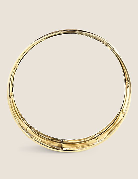 Deco Mirrored Round Tray