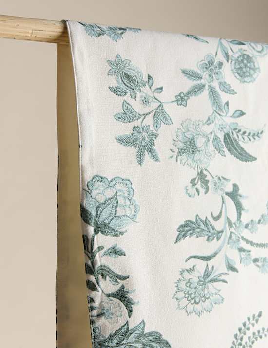 Pure Cotton Chintz Floral Table Runner