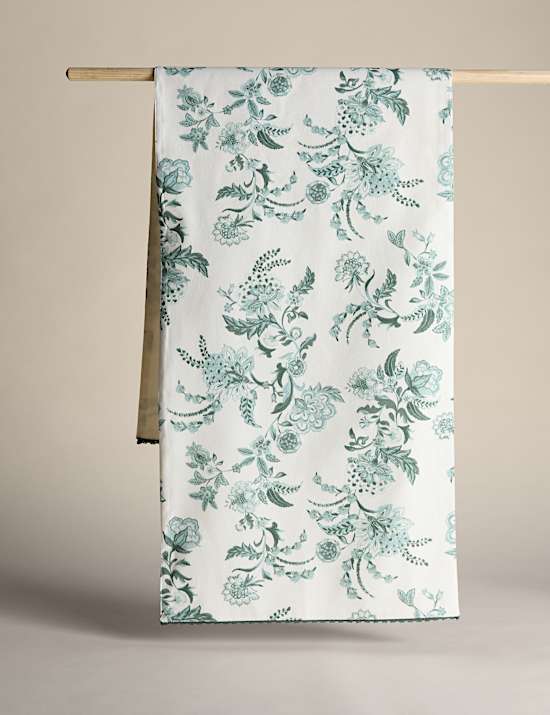 Pure Cotton Chintz Floral Table Runner