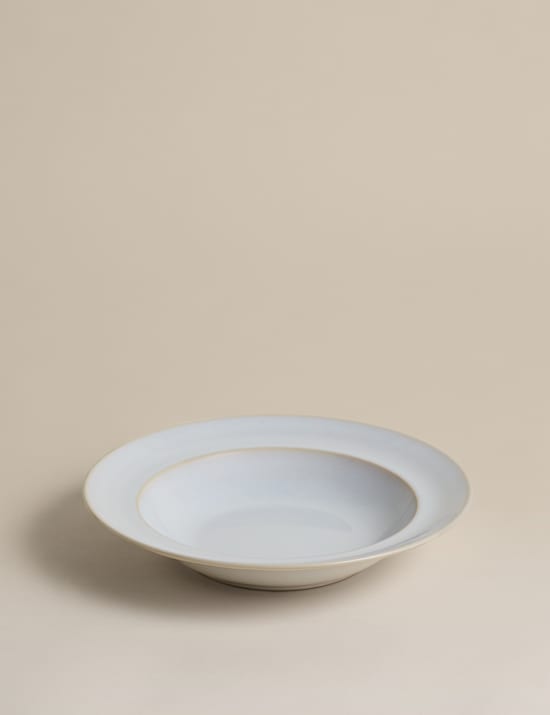 Service de 4 assiettes &agrave; p&acirc;tes de rangement