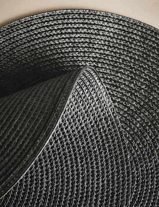 Set of 4 Round Woven Placemats