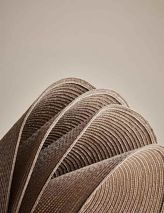 Lot de 4 sets de table tissés ronds