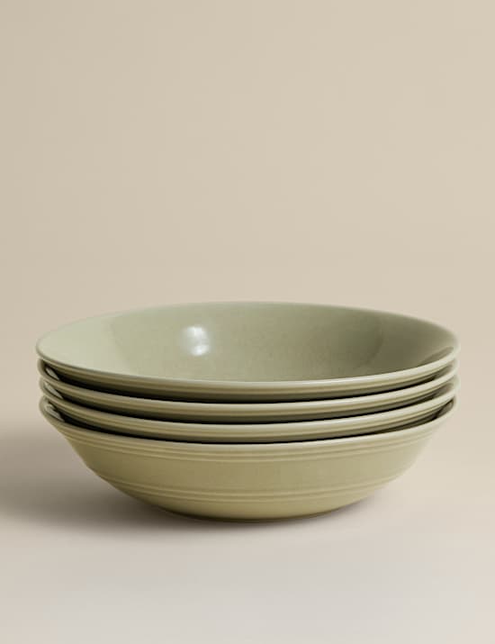 Set of 4 Southwold Stoneware Pasta Bowls