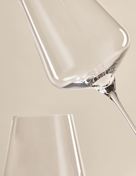 Set of 6 Classic Bordeaux Wine Glasses