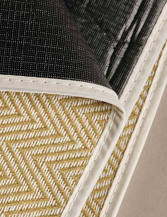 Boho Herringbone Foldaway Picnic Blanket