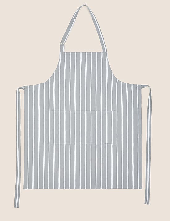 Pure Cotton Striped Apron