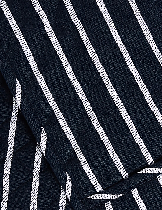 Striped Double Oven Glove