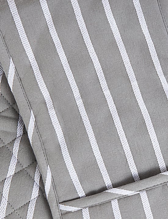 Striped Double Oven Glove