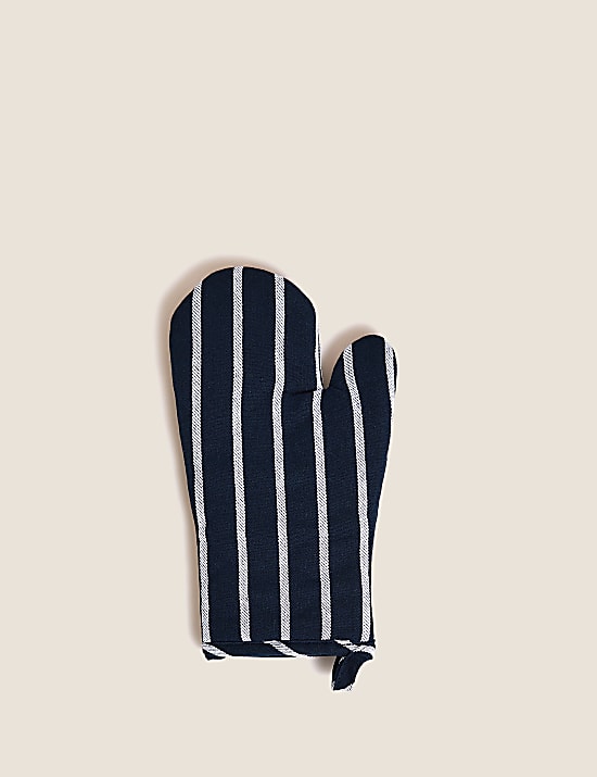 Butchers Stripe Oven Glove