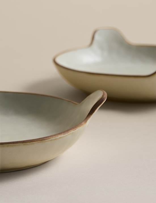 Set of 2 Picky Bits Small Handle Plates