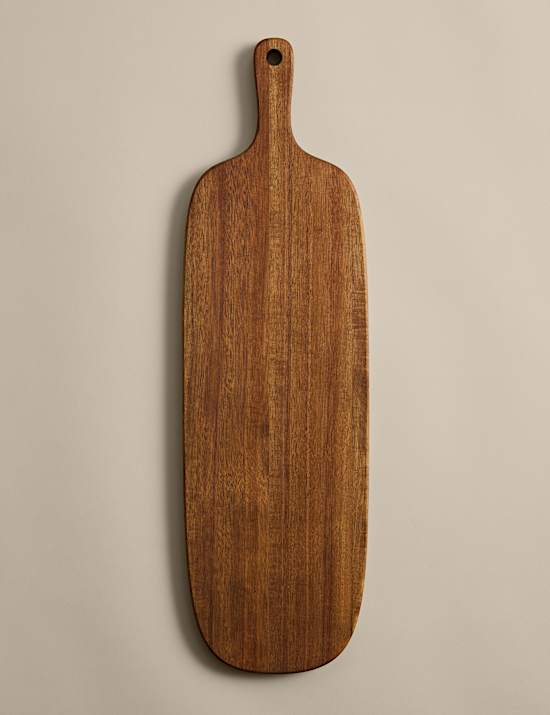 Picky Bits Wood Paddle Serve Board