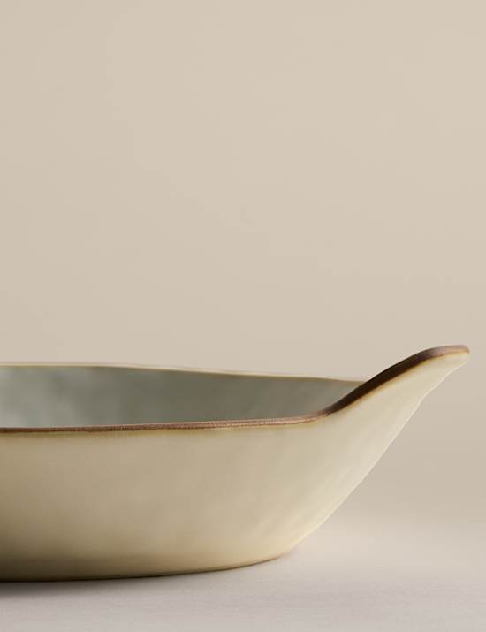 Picky Bits Stoneware Handle Serving Plate