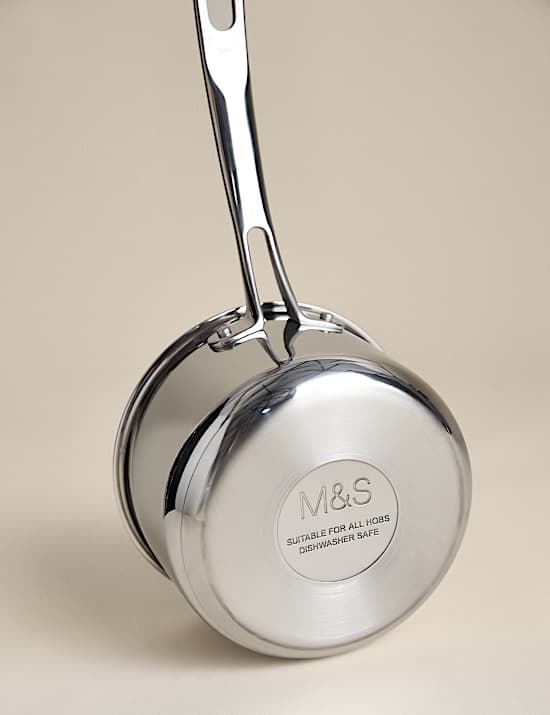 5 Piece Stainless Steel Pan Set
