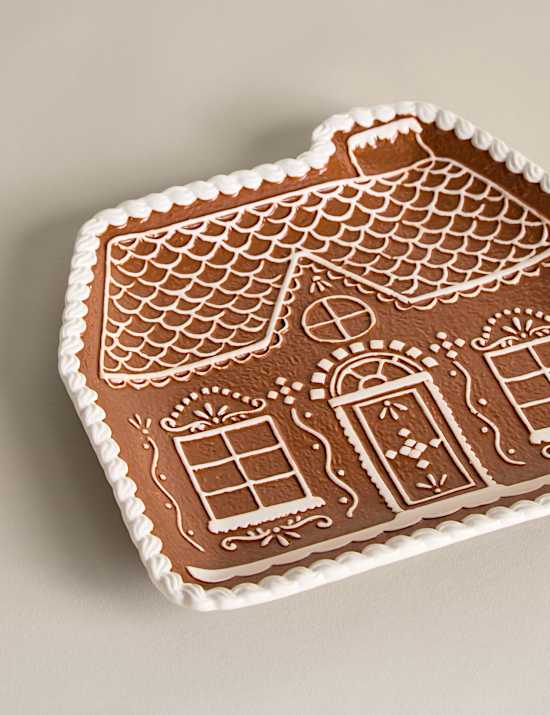 Gingerbread House Platter