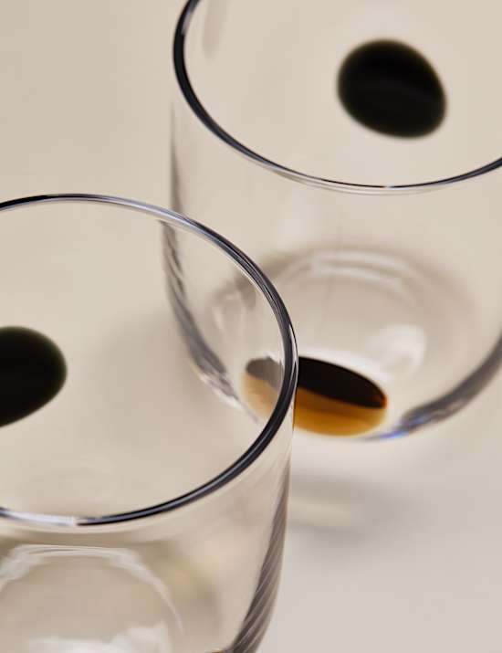 Set of 2 Dot Tumblers