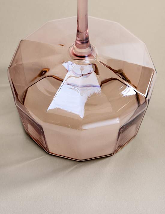 Set of 2 Pearlescent Lustre Coupe Glasses