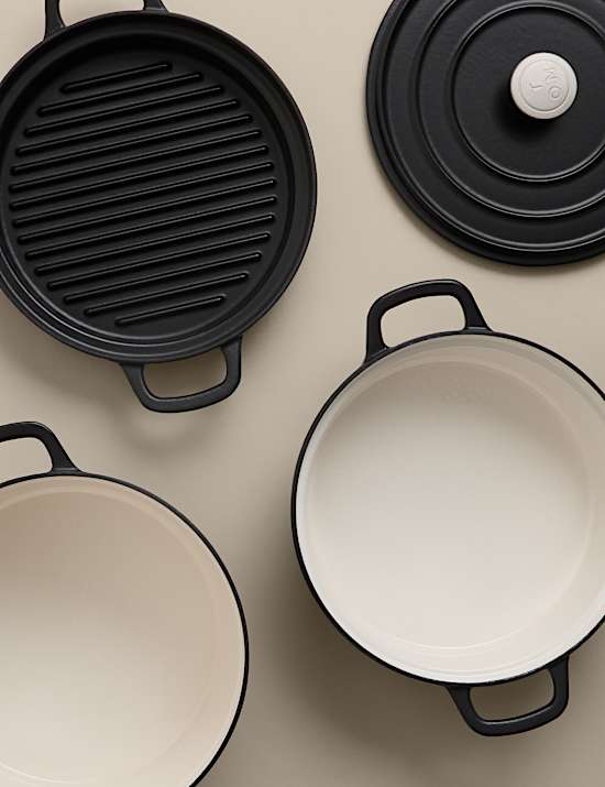 3 Piece Cast Iron Stacking Set