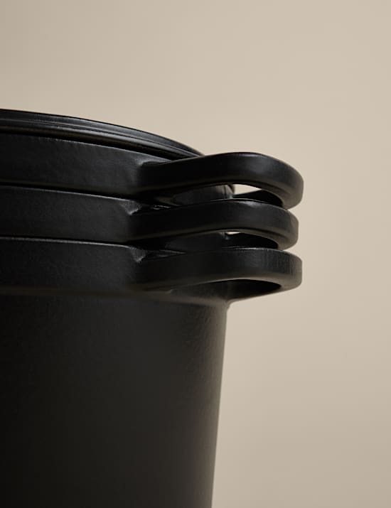 3 Piece Cast Iron Stacking Set