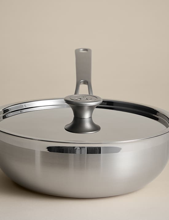 Stainless Steel 24cm Chef Sauté Pan