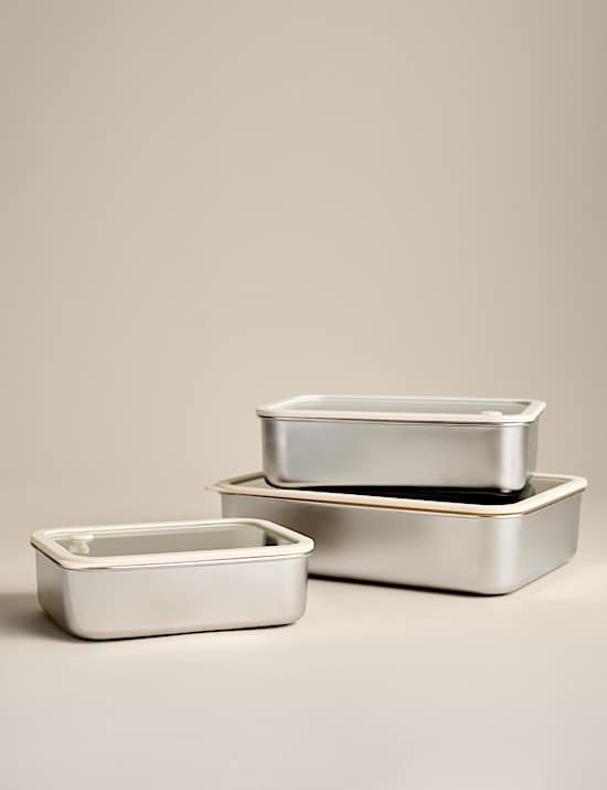 Medium Stainless Steel Food Storage Container