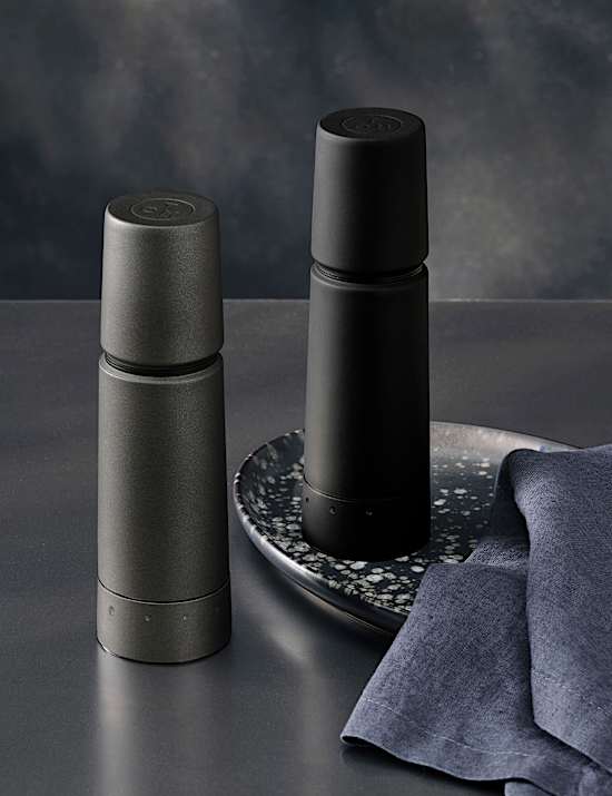 Stainless Steel Salt & Pepper Mills