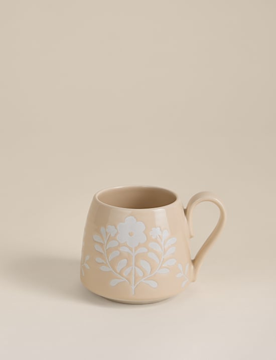 Floral Tapered Mug