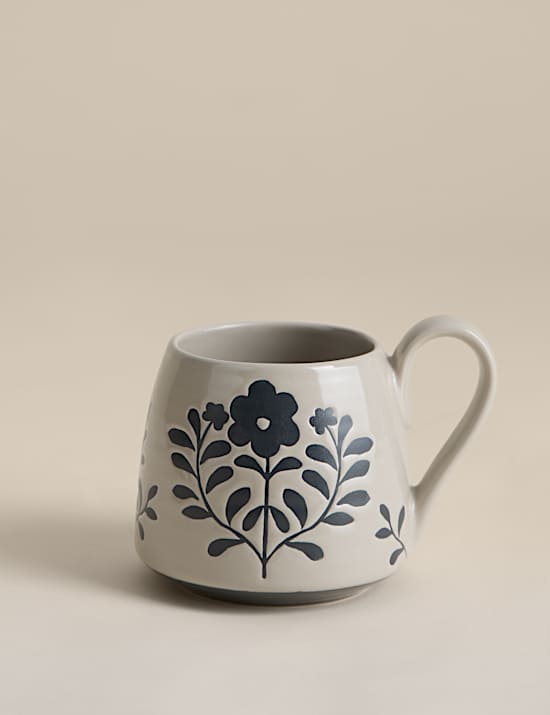 Floral Tapered Mug