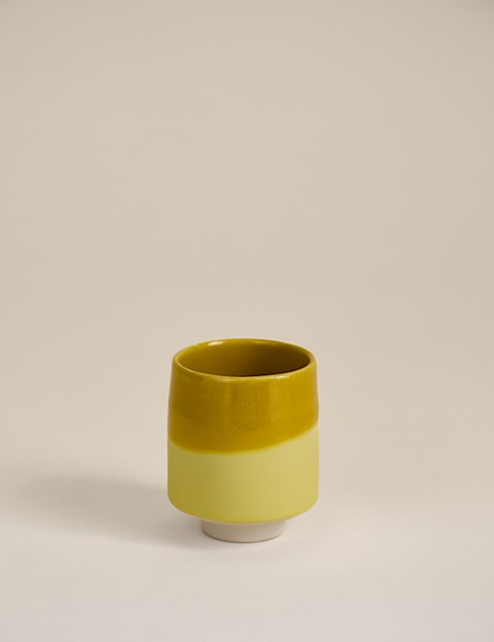 Mug sans poign&eacute;e &eacute;maill&eacute; r&eacute;actif