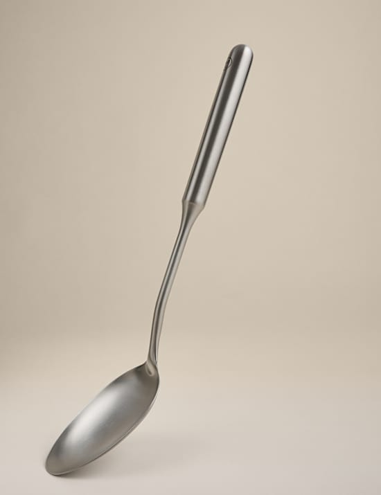 Stainless Steel Solid Spoon