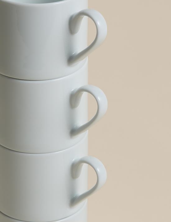 Set of 4 Burford Straight Sided Mugs