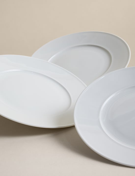 Set of 4 Burford Porcelain Side Plates