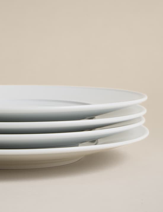 Set of 4 Burford Porcelain Side Plates
