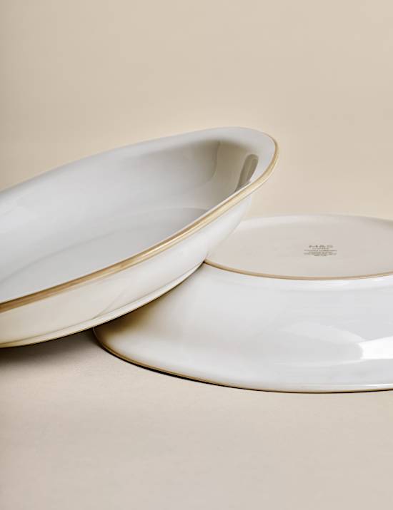 Lot de 4 bols à pâtes Country Collection