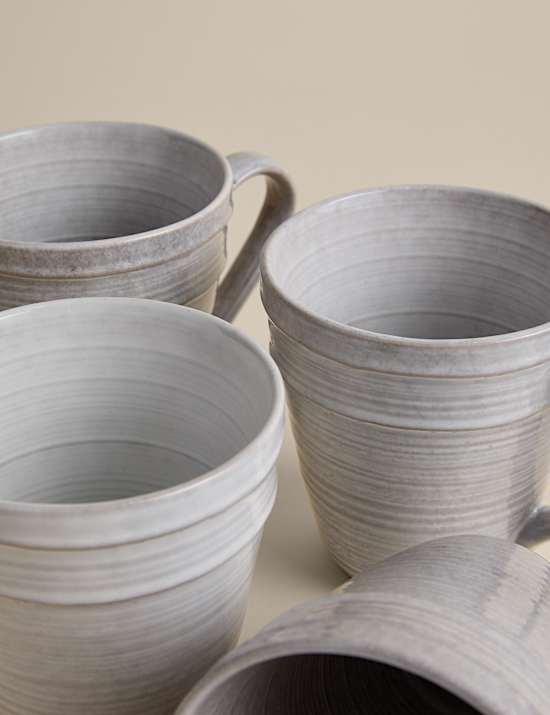 Set of 4 Padstow Mugs