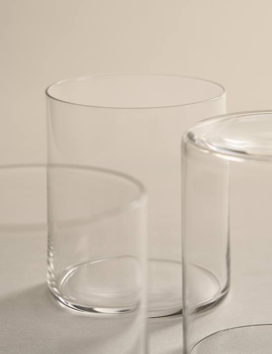 Set of 4 Straight Sided Tumblers