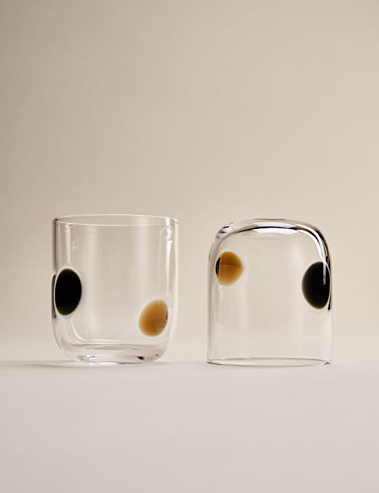 Set of 2 Dot Tumblers