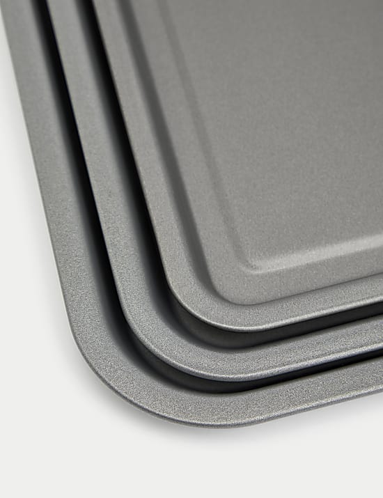 3 Piece Carbon Steel Oven Trays