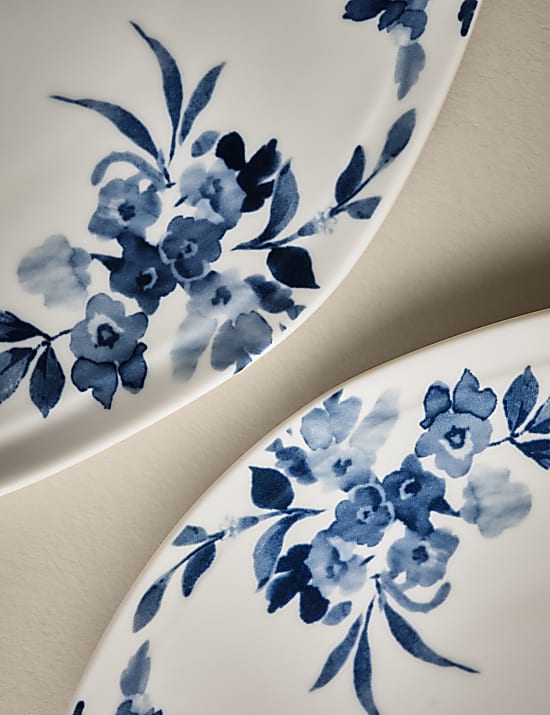 Set of 4 Cherry Blossom Dinner Plates