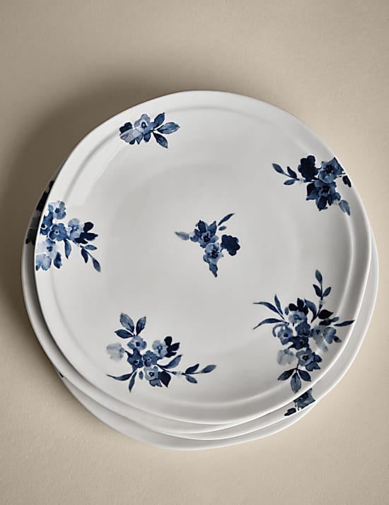 Set of 4 Cherry Blossom Side Plates